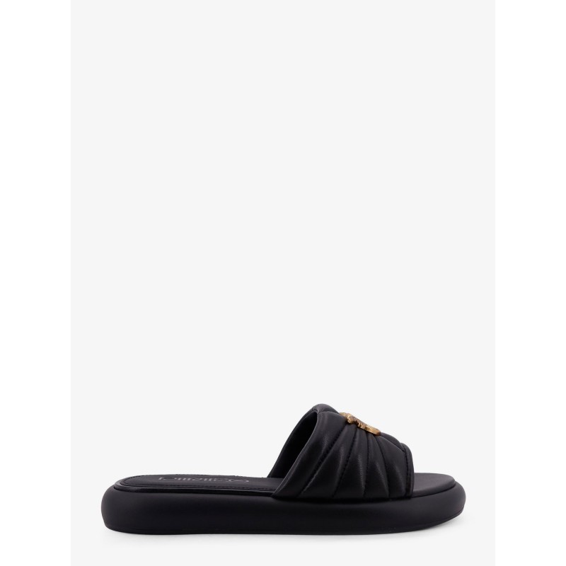 Fiona low leather sandals