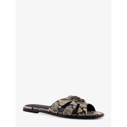 Milly low leather sandals