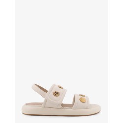 Fiona low leather sandals