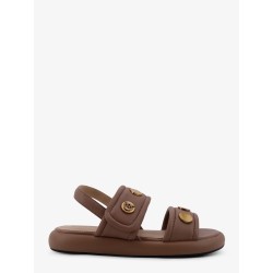 Fiona flat leather sandals