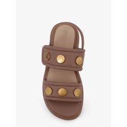 Fiona flat leather sandals