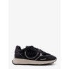 Zoe leather sneakers with mesh inserts