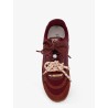 Yulia suede sneakers with nylon inserts