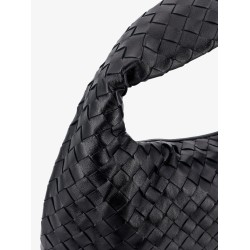 Hop leather shoulder bag with Intrecciato motif