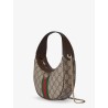 Ophidia GG Fabric and leather shoulder bag