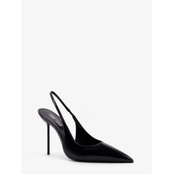 Patent leather pumps