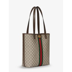 GG Monogram fabric Ophidia shopping bag