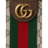 GG Monogram fabric Ophidia shopping bag