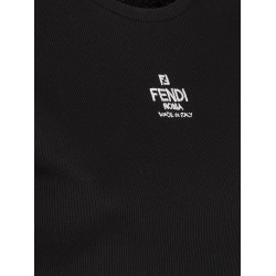 Ribbed cotton t-shirt