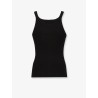 Ribbed cotton tank top