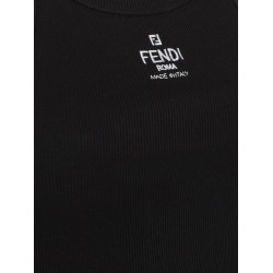 Ribbed cotton tank top