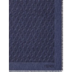 FF cotton and wool shawl