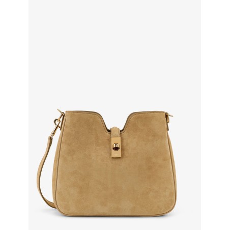 Camilla 16 suede crossbody bag