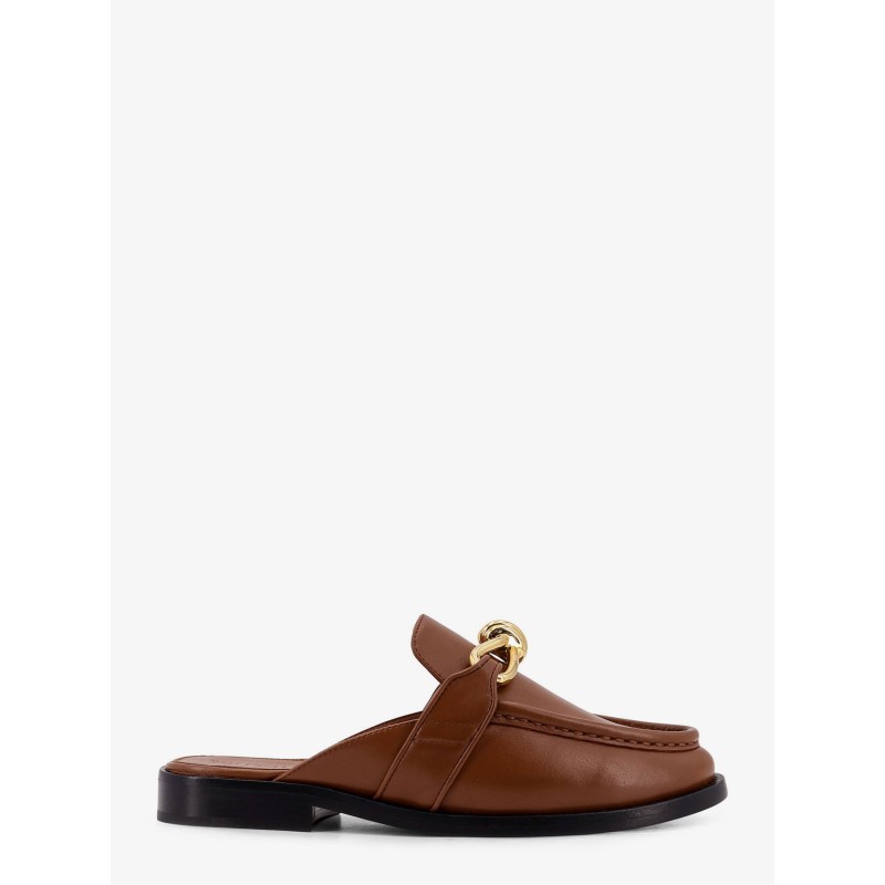 Astaire leather sabot loafers