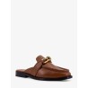 Astaire leather sabot loafers