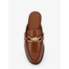 Astaire leather sabot loafers