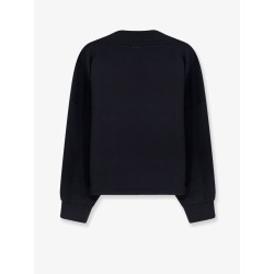 Boatneck cotton sweatshirt