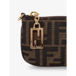 FF fabric coin purse