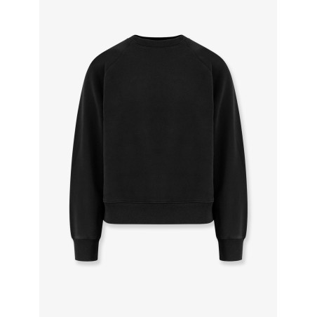 FleeceRaglan cotton blend sweatshirt