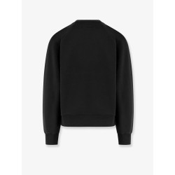 FleeceRaglan cotton blend sweatshirt