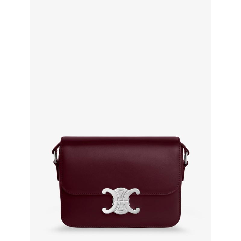 Teen Triomphe leather shoulder bag