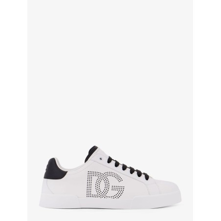 Portofino leather low-top sneakers