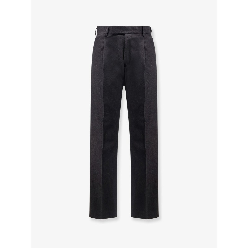Edge Quindici virgin wool and cotton trousers