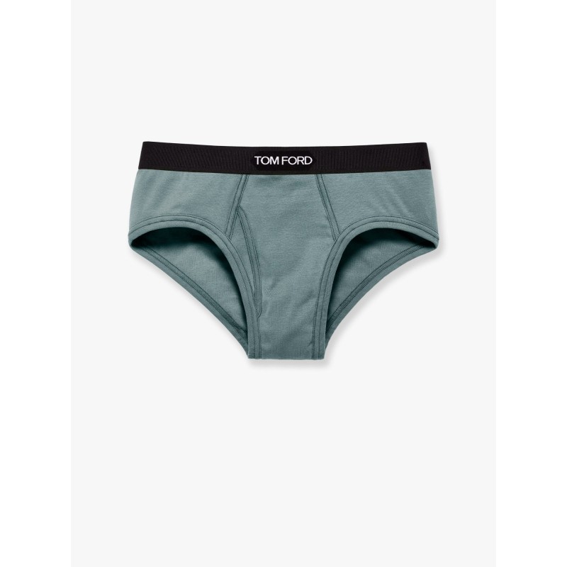 Brief stretch cotton slip