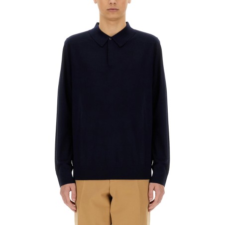 MERINO WOOL POLO SHIRT