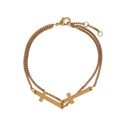 "JESUS" BRACELET WITH CROSS PENDANT