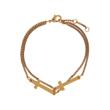 "JESUS" BRACELET WITH CROSS PENDANT