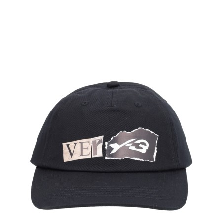 LOGO PRINT BASEBALL HAT