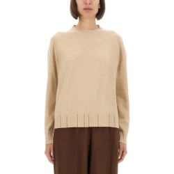 WOOL, SILK AND CASHMERE SWEATER