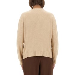WOOL, SILK AND CASHMERE SWEATER
