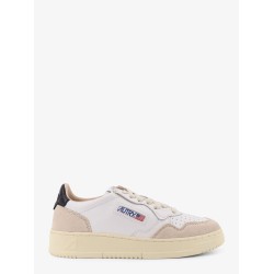 Medalist Low leather low-top sneakers with suede inserts