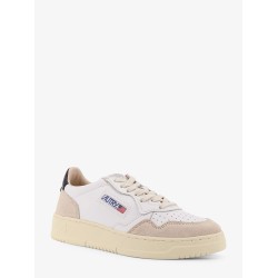 Medalist Low leather low-top sneakers with suede inserts