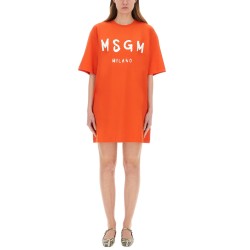 SHORT DRESS WITH LOGO