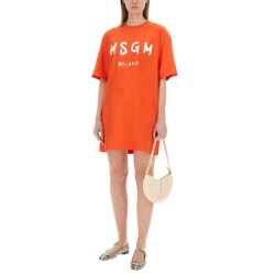 SHORT DRESS WITH LOGO