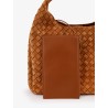 Campana Large suede shoulder bag