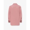 Prune viscose shirt
