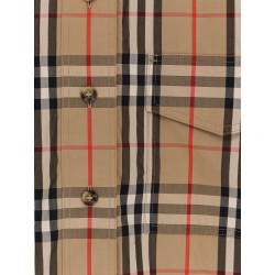 Cotton shirt with Check print