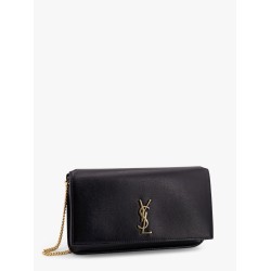 Leather shoulder bag with Cassandre Monogram