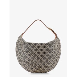 T Monogram Balloon jacquard fabric shoulder bag