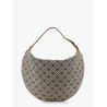 T Monogram Balloon jacquard fabric shoulder bag