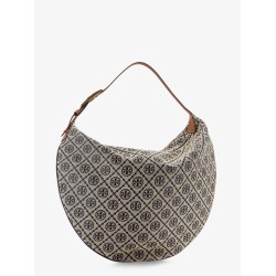 T Monogram Balloon jacquard fabric shoulder bag