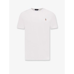 Cotton t-shirt with Logo embroidery