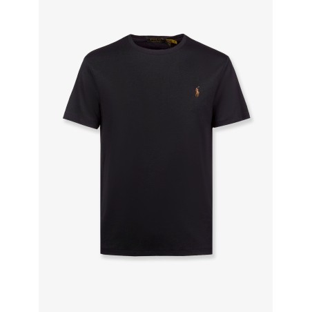 Cotton t-shirt with Logo embroidery