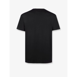 Cotton t-shirt with Logo embroidery