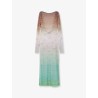 Multicolor Long Cover Up Dress