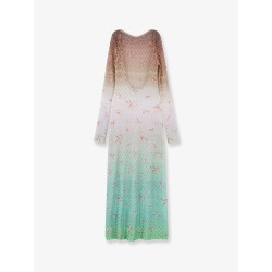 Multicolor Long Cover Up Dress